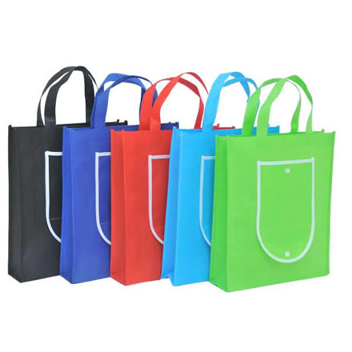 Non woven folding shopping bag